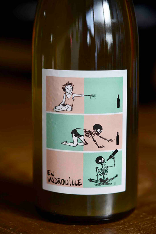 Vin de France White "En Vadrouille", Le Raisin A Plume